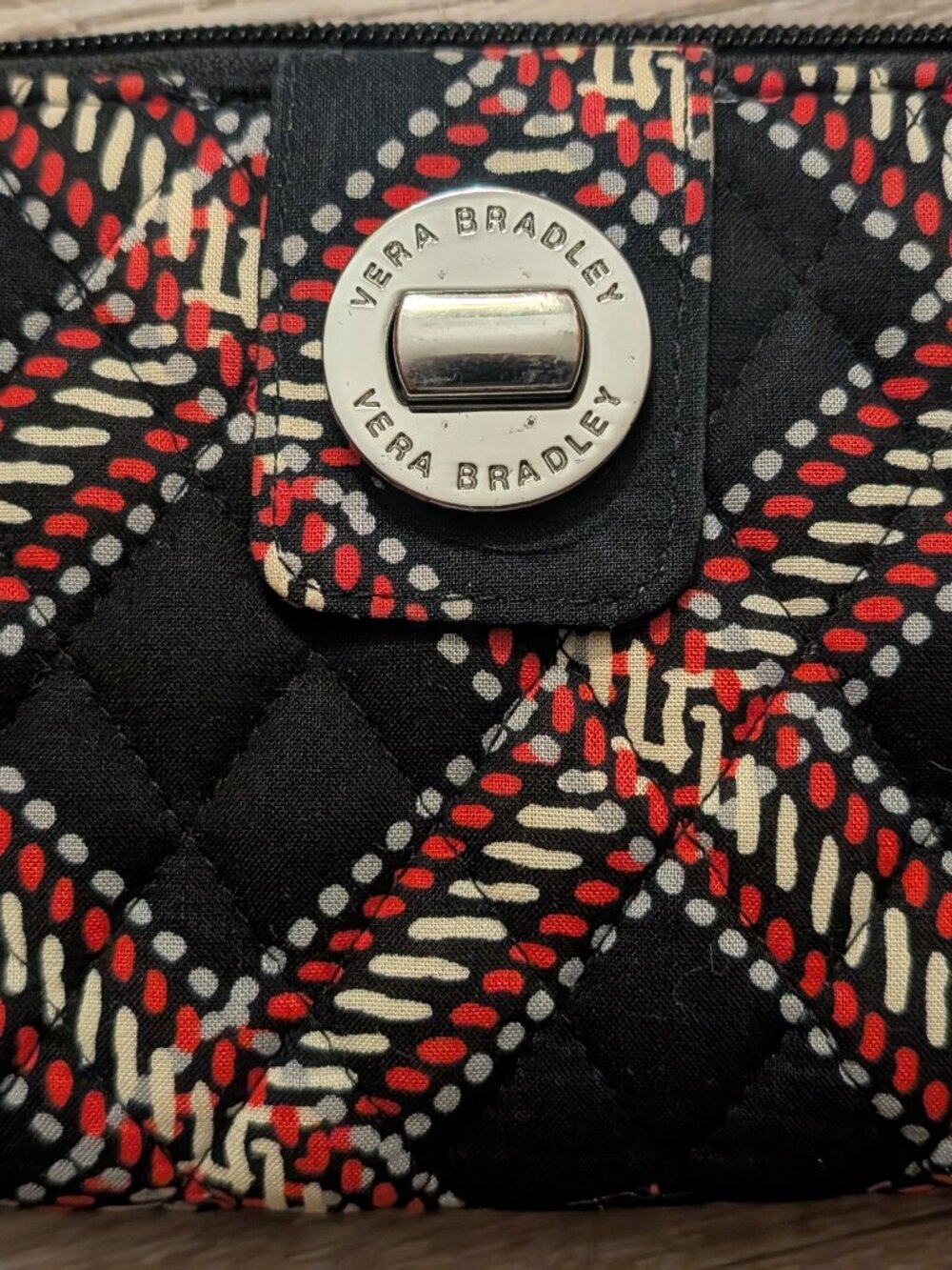 Vera Bradley Turnlock Wallet